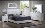 Lorimar 6 Piece Bedroom Set in White Finish by Acme - 22640