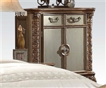 Vendome Door Cabinet in Gold Patina Finish by Acme - 23006-C