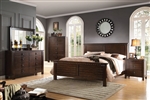 Brooklyn 6 Piece Bedroom Set in Espresso Finish by Acme - 23690