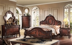 Westerland 6 Piece Bedroom Set in Dark Cherry Finish by Acme - 26010