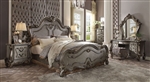Versailles 6 Piece Traditional Bedroom Set in Antique Platinum Finish by Acme - 26860