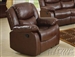 Fullerton Recliner in Brown Bonded Leather Match by Acme - 50012