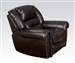 Ralph Recliner in Dark Brown Leather by Acme - 50287