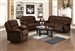 Bailey Chocolate Velvet 2 Piece Reclining Set by Acme - 51030-S