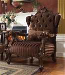 Versailles Chair in Cherry Oak Finish by Acme - 52082