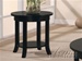 Gardena Round End Table in Dark Espresso Finish by Acme - 8001