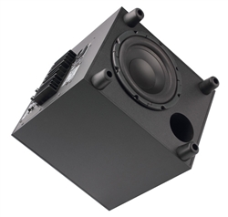 Atlantic Technology - 8" Powered Box Subwoofer - Down Firing 100 watt - Black ATL-SB-900-DF-BLK