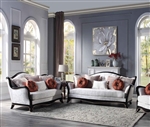 Nurmive 2 Piece Sofa Set in Beige Fabric Finish by Acme - 00251-S