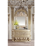 Vatican Server in Light Gold & Champagne Silver Finish by Acme - 00464