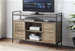 Baina 52 Inch TV Console in Rustic Oak & Black Finish by Acme - 00743