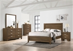 Miquell 6 Piece Bedroom Set in Oak Finish by Acme - 28050