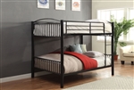 Cayelynn Full/Full Bunk Bed in Black Finish by Acme - 37390BK