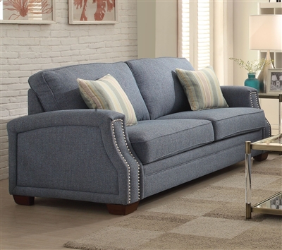 Betisa Sofa in Light Blue Finish by Acme - 52585