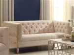 Portia Loveseat in Beige Finish by Acme - 52806