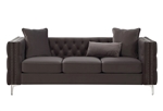 Gillian II Sofa in Dark Gray Velvet Finish by Acme - 53385