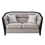 Zemocryss Loveseat in Beige Fabric Finish by Acme - 54236