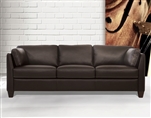 Matias Sofa in Chocolate Leather Finish by Acme - 55010