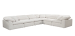 Naveen 6 Piece Sectional in Ivory Linen Finish by Acme - 55130-55131