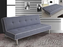 Melva Grey Fabric Adjustable Sofa Bed by Acme - 57020