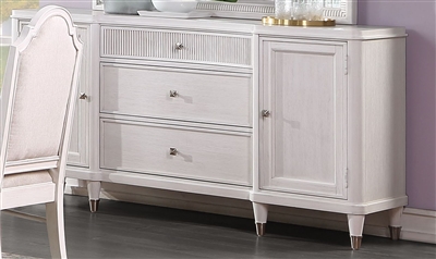 Celestia Server in Off White Finish by Acme - 62115