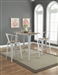 3 Piece Jakia II Bar Table Set with Bar Arm Chair by Acme - 72375-72378