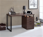 Coy Executive Home Office Desk in Dark Oak Finish by Acme - 92388