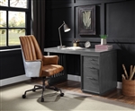 Weisro Executive Home Office Desk in Gray Oak Finish by Acme - 93155