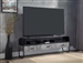 Raziela 60 Inch TV Console in Concrete Gray & Black Finish by Acme - LV01142