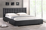 Madison Bed in Black Finish by Baxton Studio - BAX-BBT6183-Black-Bed