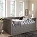 Amaya Daybed in Grey Fabric Finish by Baxton Studio - BAX-CF8825-C-Grey-Daybed-Q