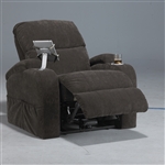 The Chiller Reclining Chair in "Bitter" Color Fabric by Catnapper - 1030-4-B