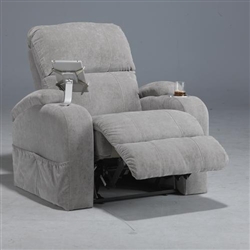 The Chiller Reclining Chair in "Cloud" Color Fabric by Catnapper - 1030-4-C