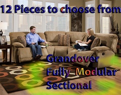 Grandover Fully Modular Reclining Sectional by Catnapper - BUILD YOUR PERSONAL DESIGN  - 162