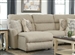 McPherson 3 Piece Reclining Sectional in Buff Chenille by Catnapper - 261-3R