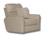 McPherson Glider Recliner in Buff Chenille by Catnapper - 2610-6