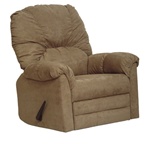 Winner Rocker Recliner Mocha Suede by Catnapper - 4234-2-M