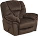 Drew Chaise Rocker Recliner in Java Fabric by Catnapper - 4613-2-J