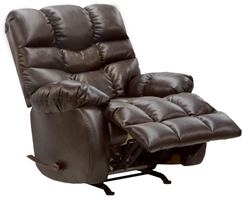 Berman Chaise Rocker Recliner in Coffeebean Color by Catnapper - 4738-2-C