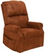 Somerset "Pow'r Lift" Lounger Recliner in Mahogany Fabric by Catnapper - 4817-M
