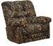 Magnum Heat/Massage Mossy Oak Camouflage Chaise Rocker Recliner by Catnapper - 54689-2-CAMO