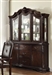 Kiera Buffet and Hutch in Rich Dark Brown Finish by Crown Mark - 2150BH