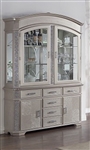 Klina Buffet and Hutch in Champagne Finish by Crown Mark - CM-2200BH