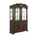 Neo Renaissance Buffet and Hutch in Dark Oak Finish by Crown Mark - CM-2420BH