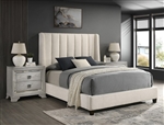 Agnes Bed in White Finish by Crown Mark - CM-5264WH-Bed