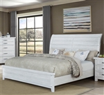 Maybelle Bed in White Finish by Crown Mark - CM-B1830-Bed