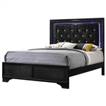 Micah Bed in Black Finish by Crown Mark - CM-B4350-Bed