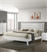 Evan Bed in White Finish by Crown Mark - CM-B4710-Bed
