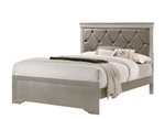 Amalia Bed in Silver Finish by Crown Mark - CM-B6910-Bed