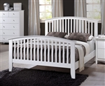 Lawson Bed in White Finish by Crown Mark - CM-B7500-Bed