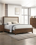 Millie Bed in Brown Cherry Finish by Crown Mark - CM-B9255-Bed